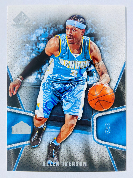 Allen Iverson - Denver Nuggets 2007-08 Upper Deck SP Game Used Edition #20