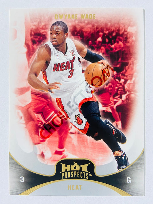 Dwyane Wade - Miami Heat 2008-09 Fleer Hot Prospects #81