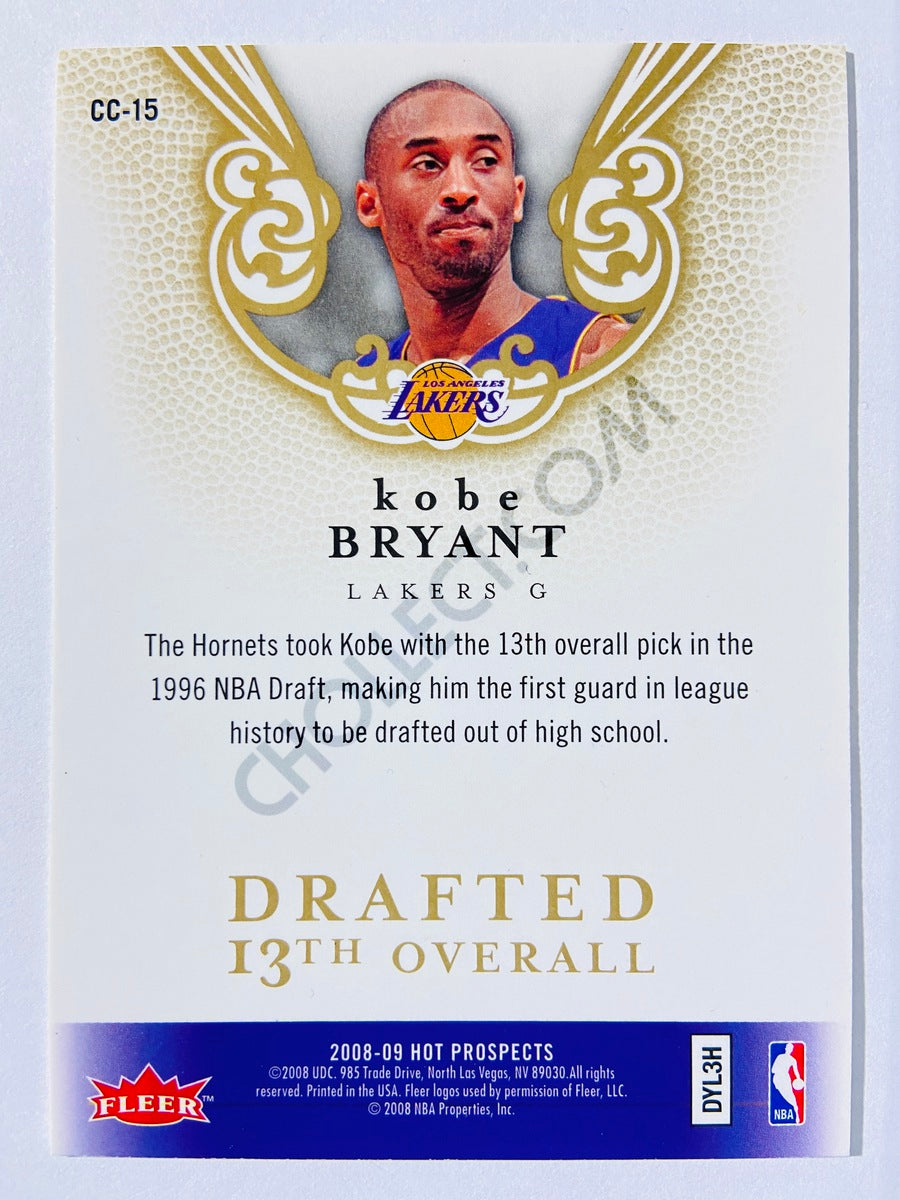 Kobe Bryant - Los Angeles Lakers 2008-09 Fleer Hot Prospects Cream of the Crop #15