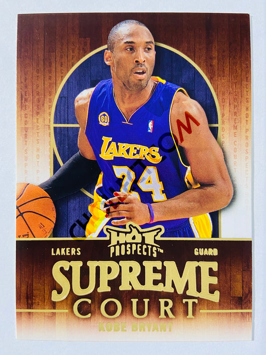 Kobe Bryant - Los Angeles Lakers 2008-09 Fleer Hot Prospects Supreme Court #10