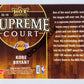 Kobe Bryant - Los Angeles Lakers 2008-09 Fleer Hot Prospects Supreme Court #10