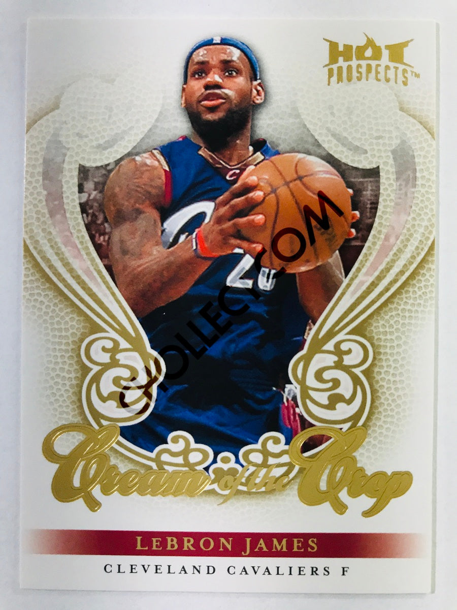 LeBron James - Cleveland Cavaliers 2008-09 Fleer Hot Prospects Cream of the Crop #CC-3