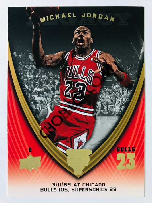 Michael Jordan - Chicago Bulls 2008-09 Michael Jordan Legacy #322