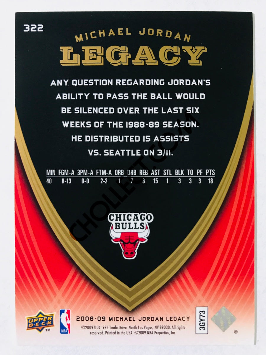 Michael Jordan - Chicago Bulls 2008-09 Michael Jordan Legacy #322