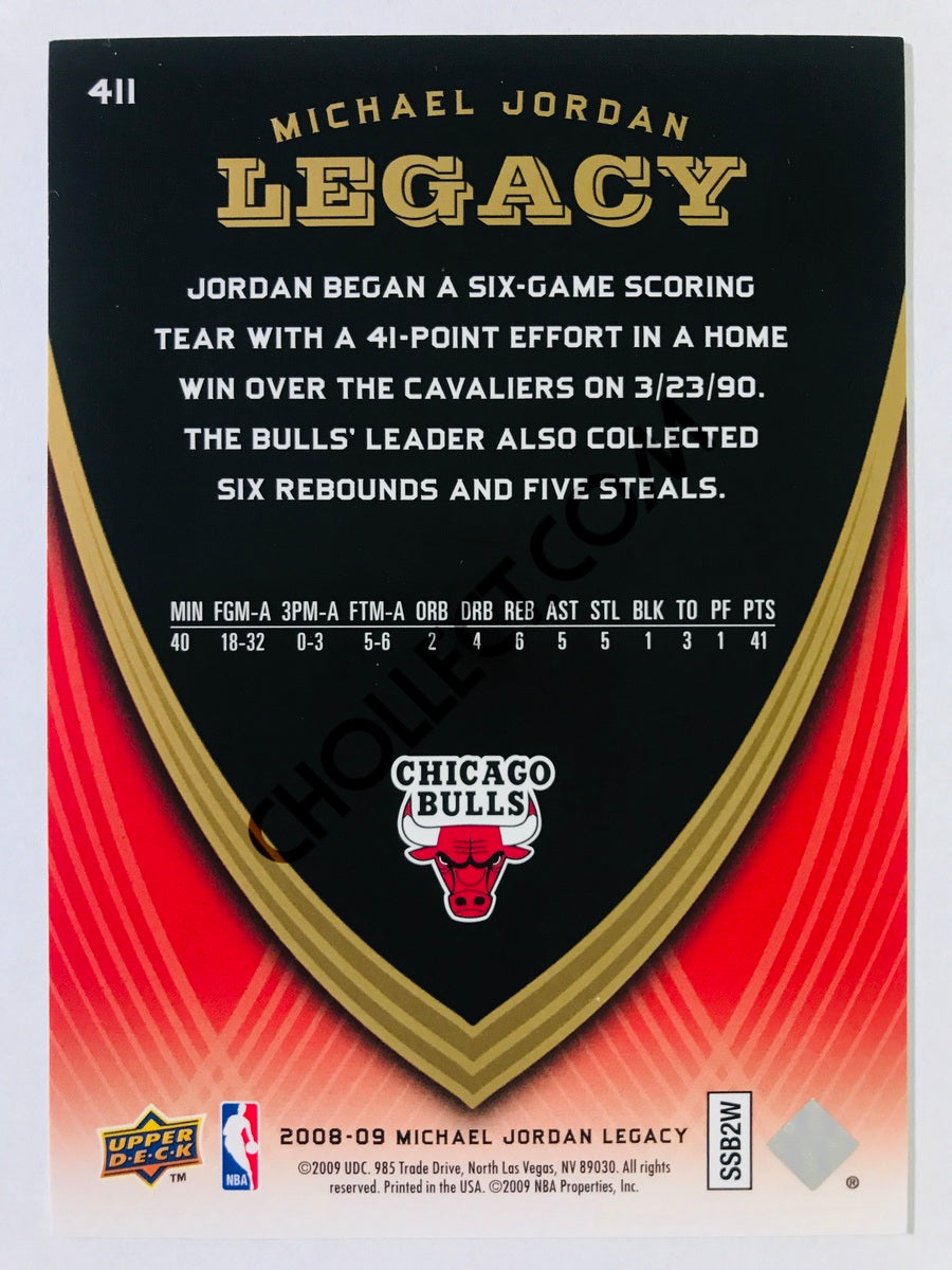 Michael Jordan - Chicago Bulls 2008-09 Michael Jordan Legacy #411