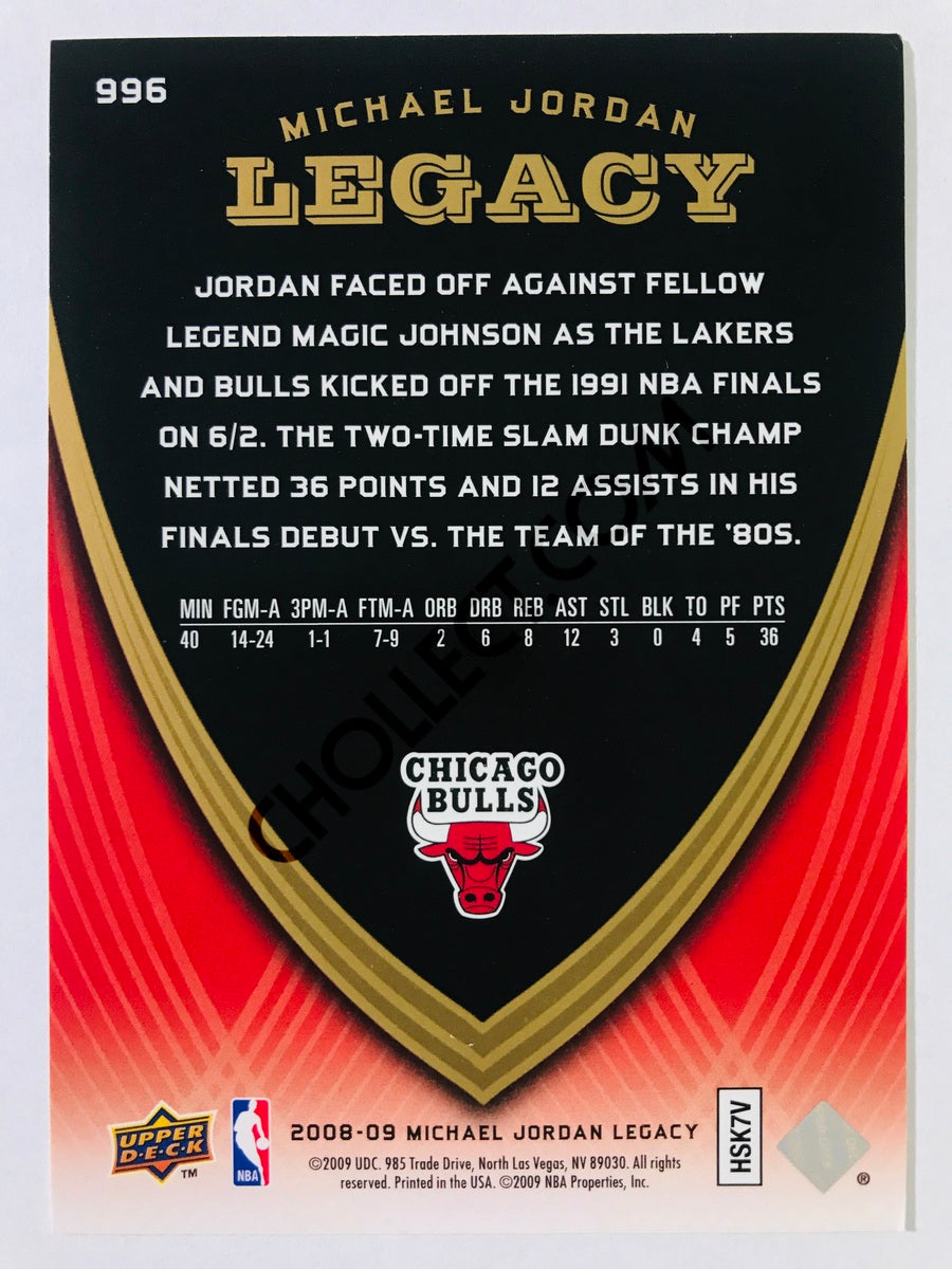 Michael Jordan - Chicago Bulls 2008-09 Michael Jordan Legacy #996