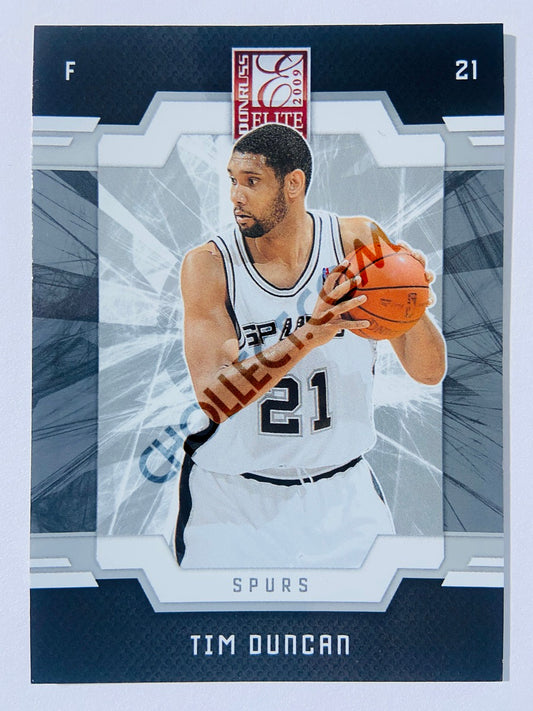 Tim Duncan - San Antonio Spurs 2009-10 Panini Donruss Elite #106