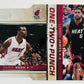 LeBron James / Chris Bosh - Miami Heat 2010-11 Panini One-Two Punch #11 193/299