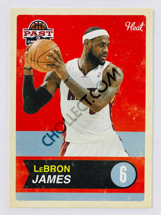 LeBron James - Miami Heat 2010-11 Panini Past and Present #40