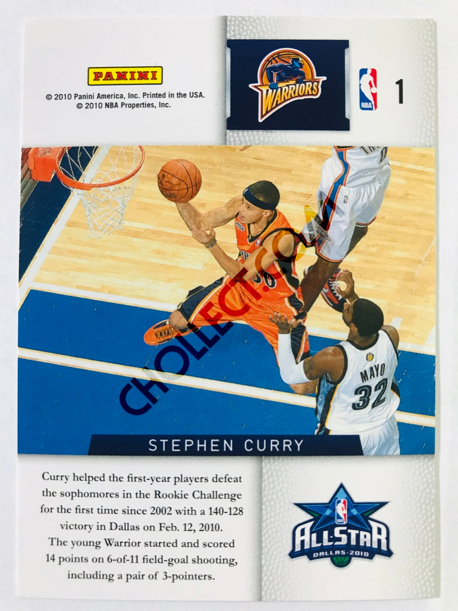 Stephen Curry - Golden State Warriors 2010-11 Panini Season Update All-Star Rookie Challenge #1