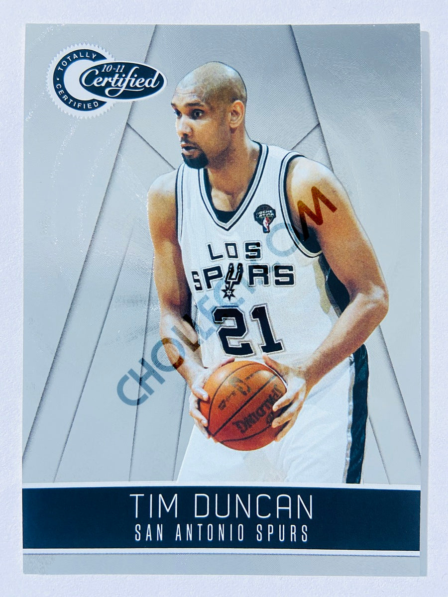 Tim Duncan - San Antonio Spurs 2011 Panini Totally Certified #116 | 1326/1849