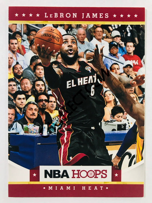 LeBron James - Miami Heat 2011-12 Panini Hoops #156