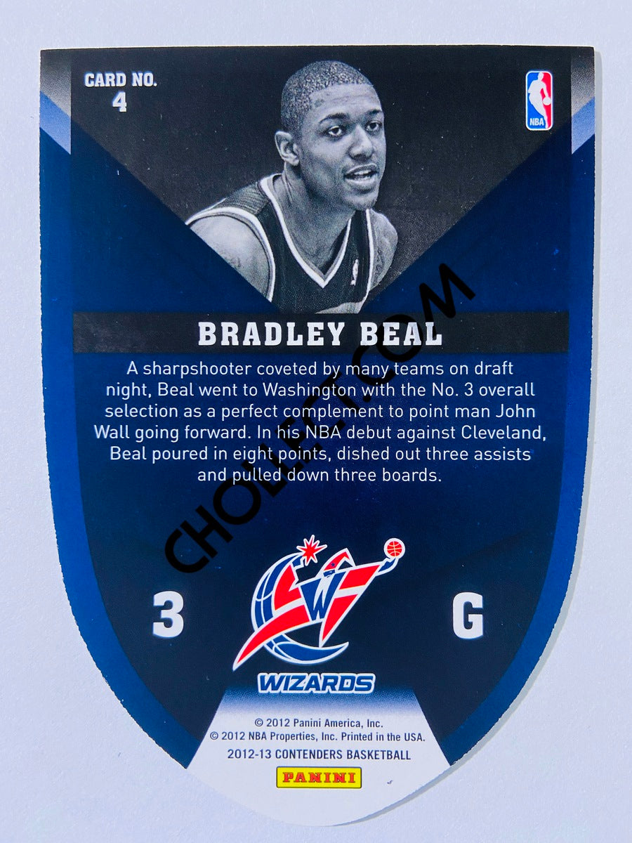 Bradley Beal - Washington Wizards 2012-13 Panini Contenders Die Cut Rookie Card #4