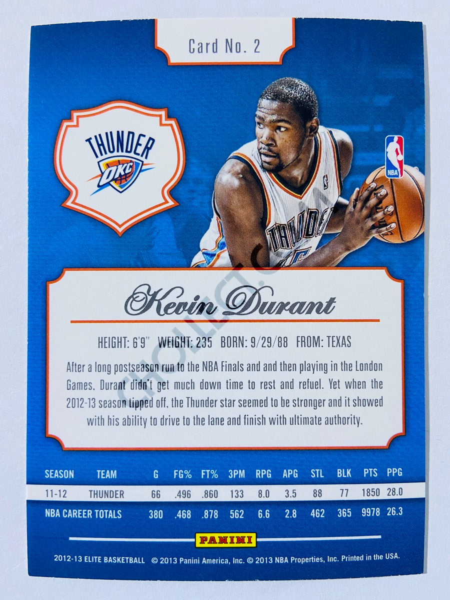 Kevin Durant - Oklahoma City Thunder 2012-13 Panini Elite #2