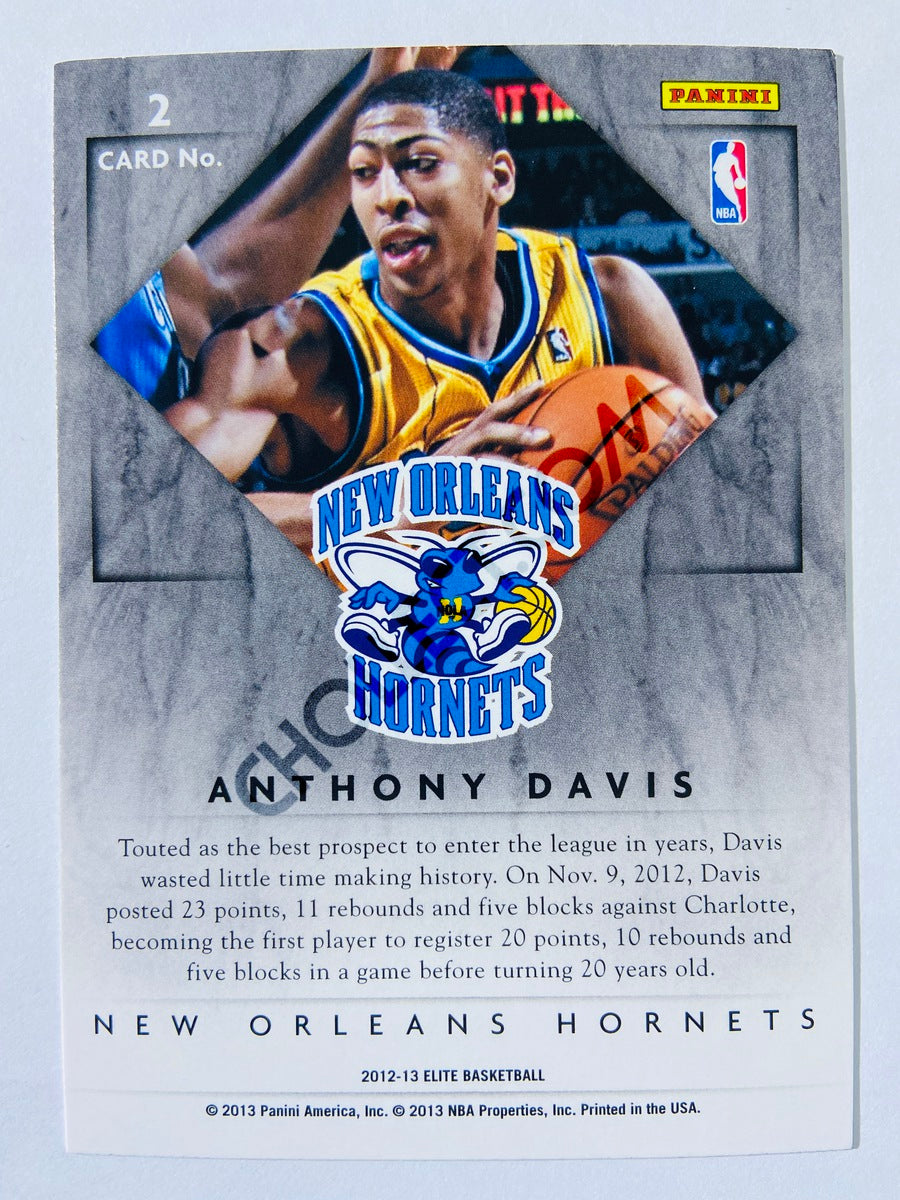 Anthony Davis - New Orleans Pelicans 2012-13 Panini Elite Rookie Elite Series #2