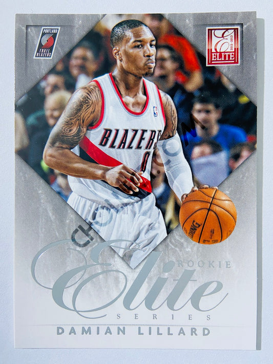 Damian Lillard - Portland Trail Blazers 2012-13 Panini Elite Rookie Elite Series #16