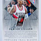 Damian Lillard - Portland Trail Blazers 2012-13 Panini Elite Rookie Elite Series #16
