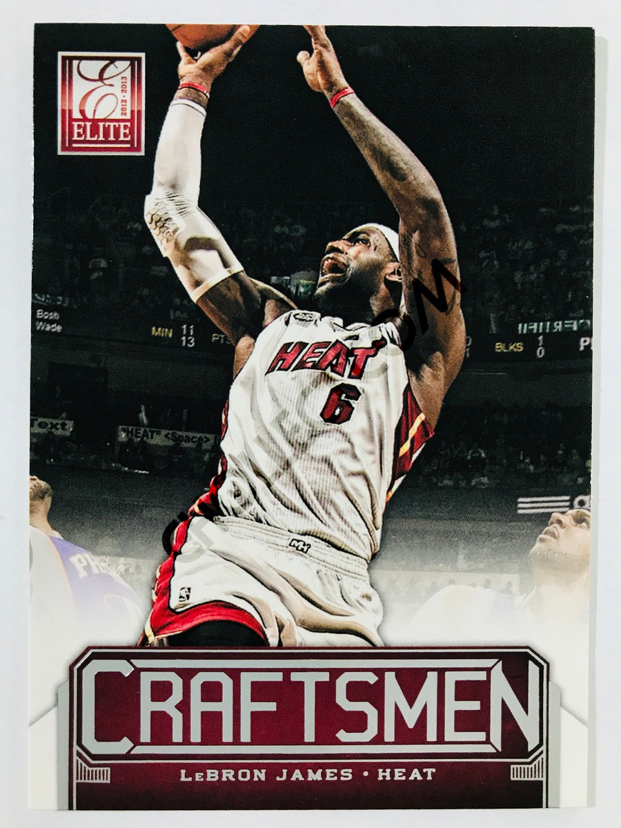 LeBron James - Miami Heat 2012-13 Panini Elite Craftsmen #6