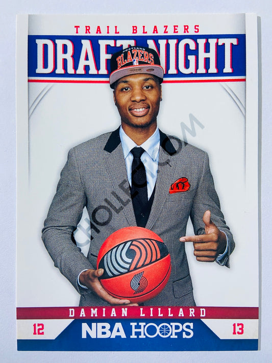 Damian Lillard - Portland Trail Blazers 2012-13 Panini Hoops Draft Night Rookie #6