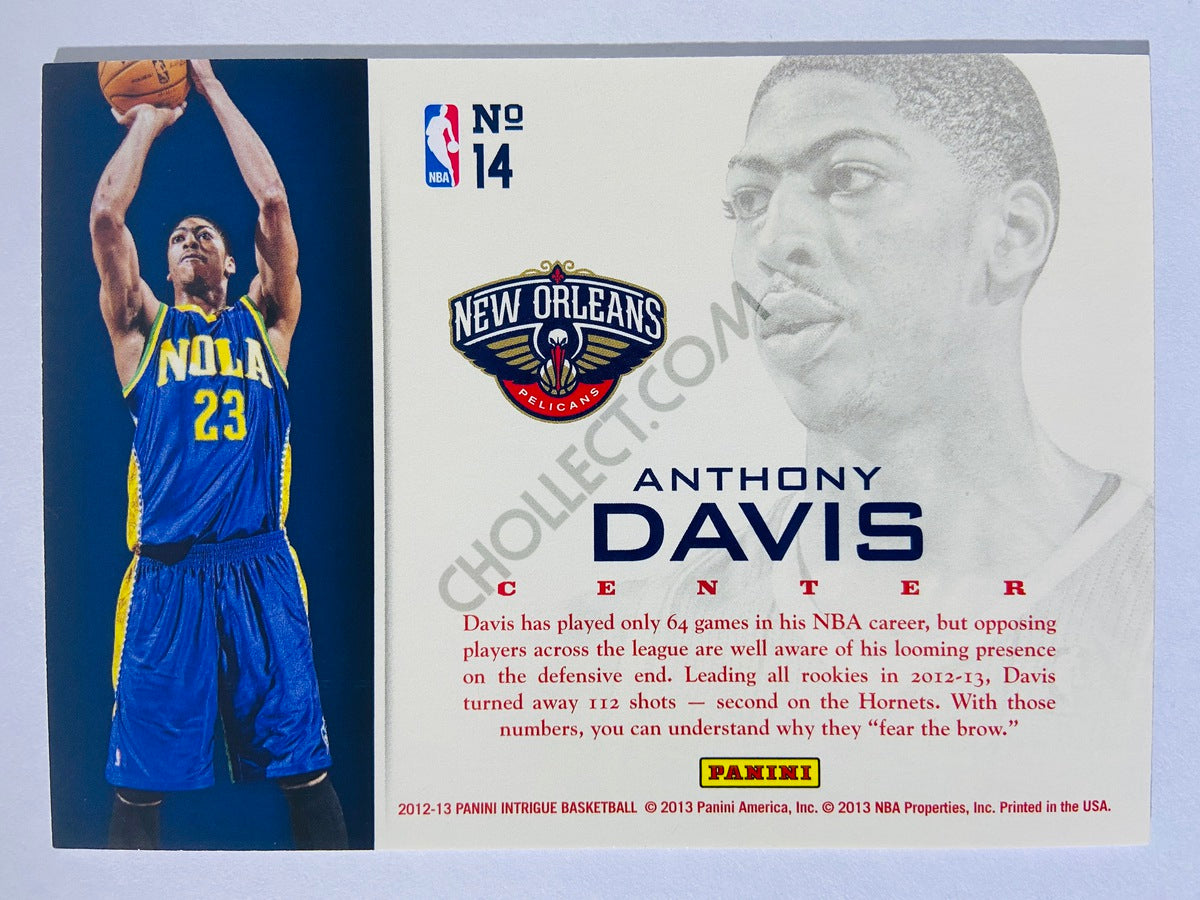 Anthony Davis - New Orleans Pelicans 2012-13 Panini Intrigue Intriguing Player Rookie #14