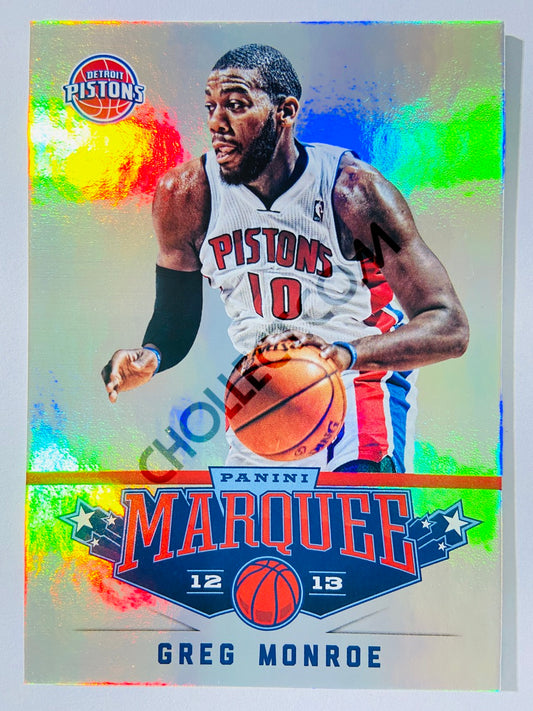 Greg Monroe – Detroit Pistons 2012-13 Panini Marquee #11