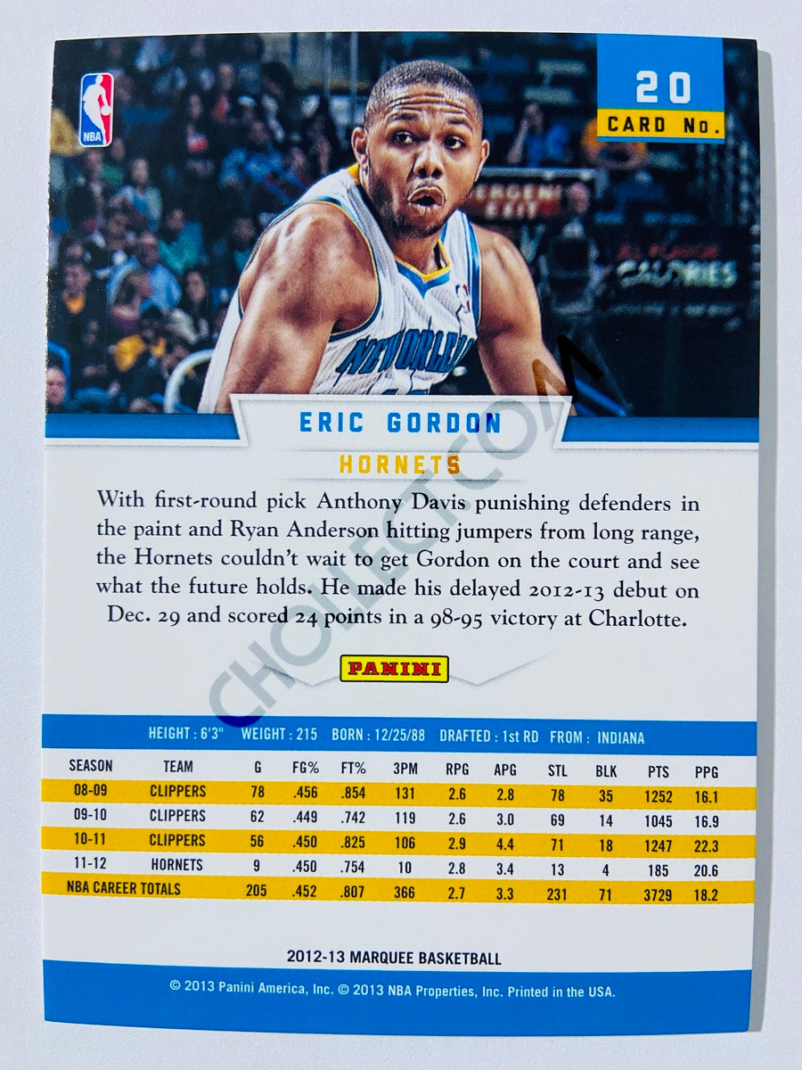 Eric Gordon – New Orleans Hornets 2012-13 Panini Marquee #20