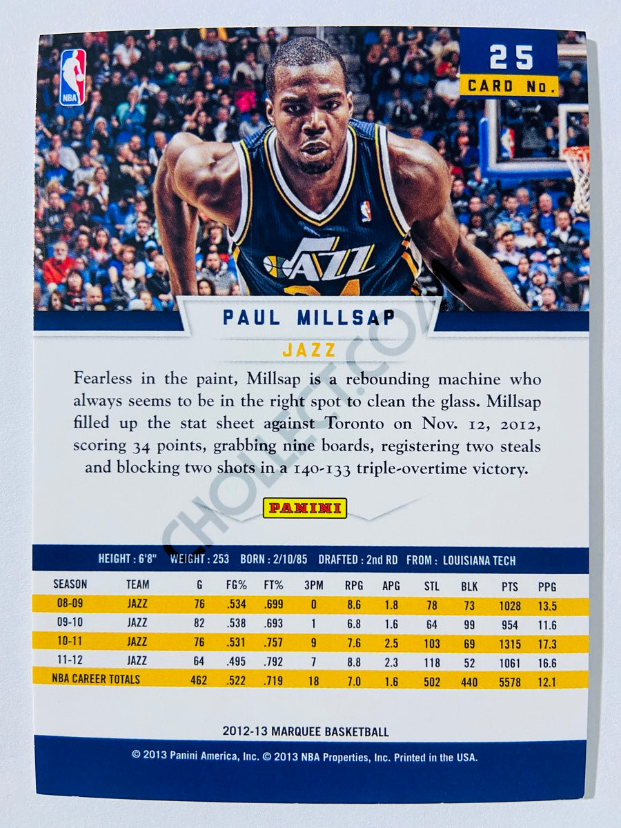 Paul Millsap – Utah Jazz 2012-13 Panini Marquee #25
