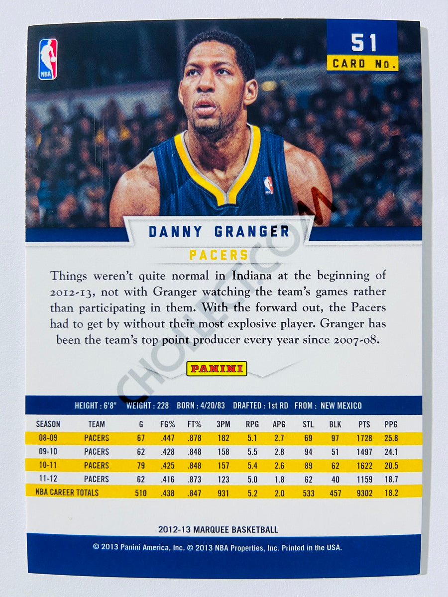 Danny Granger – Indiana Pacers 2012-13 Panini Marquee #51