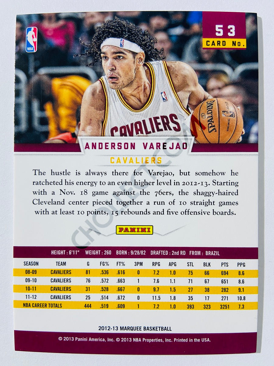 Anderson Varejao – Cleveland Cavaliers 2012-13 Panini Marquee #53