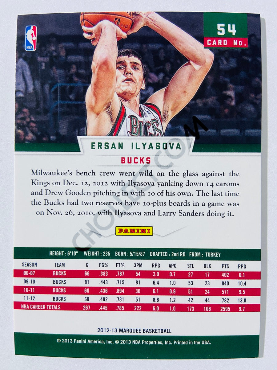Ersan Ilyasova – Milwaukee Bucks 2012-13 Panini Marquee #54