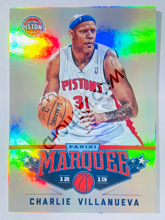 Charlie Villanueva – Detroit Pistons 2012-13 Panini Marquee #68