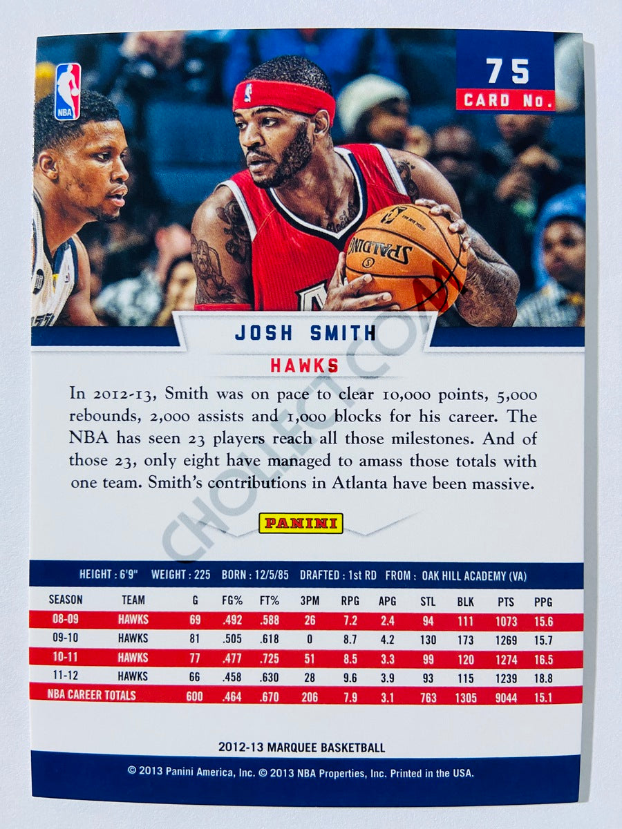 Josh Smith – Atlanta Hawks 2012-13 Panini Marquee #75