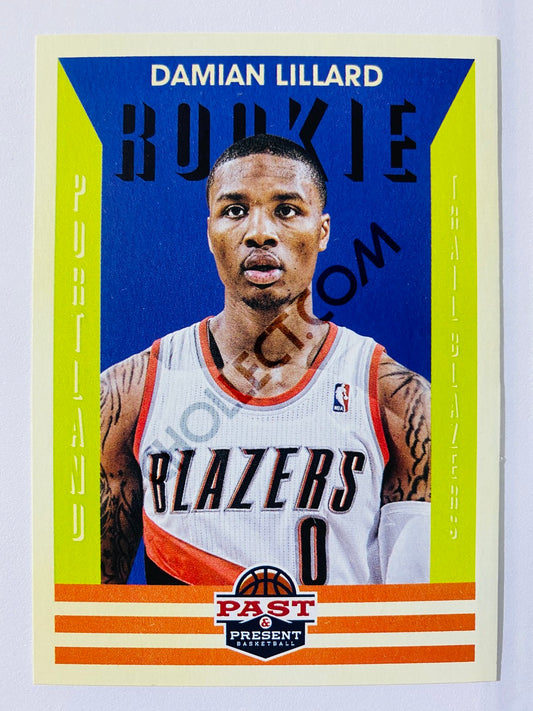 Damian Lillard - Portland Trail Blazers 2012-13 Panini Past & Present Rookie Card #249