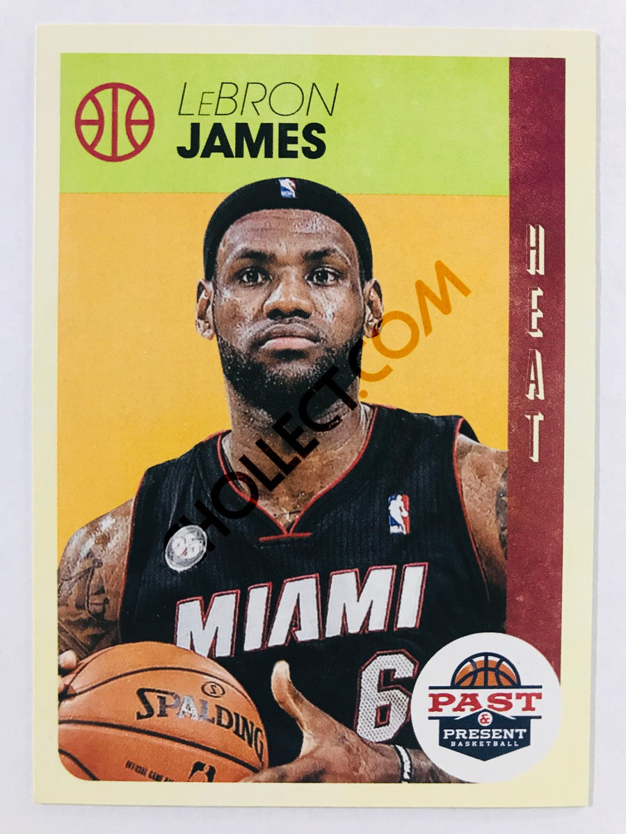 LeBron James - Miami Heat 2012-13 Panini Past and Present #6