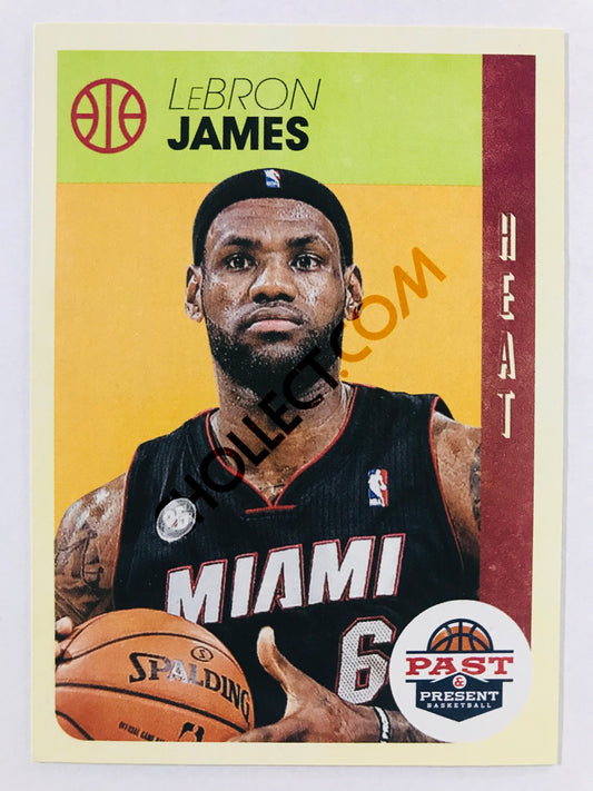 LeBron James - Miami Heat 2012-13 Panini Past and Present #6