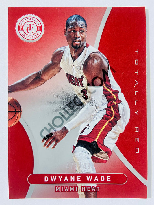 Dwyane Wade - Miami Heat 2012-13 Panini Totally Certified Totally Red #194 | 473/499