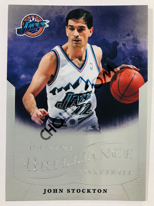 John Stockton - Utah Jazz 2012-13 Panini Brilliance #218