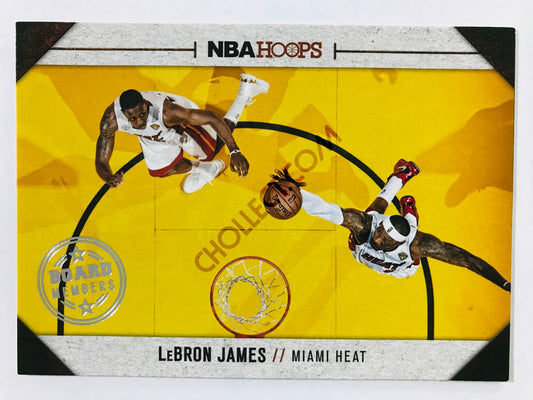 LeBron James - Miami Heat 2013-14 Panini Hoops Board Member #20