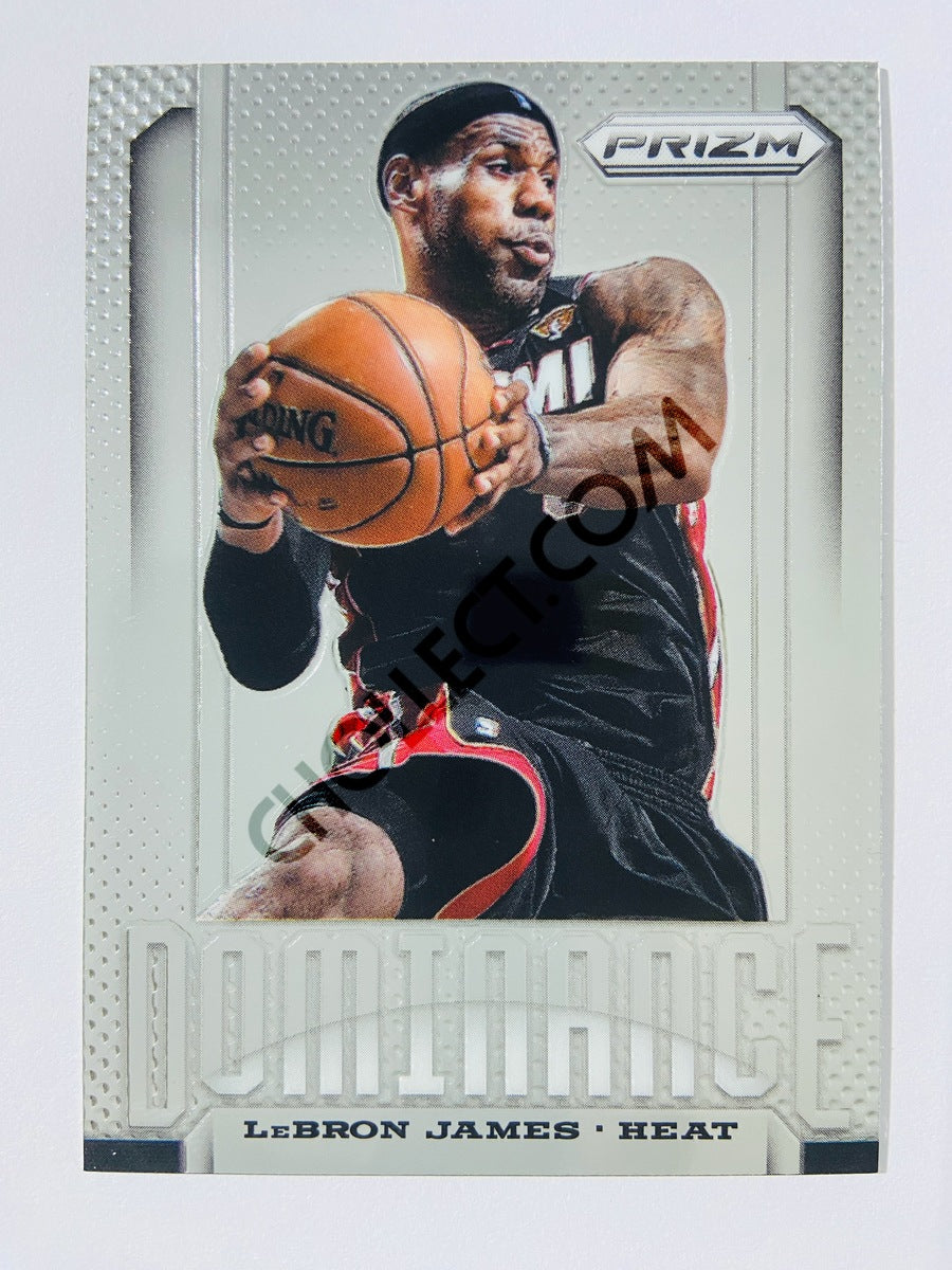 Lebron James – Miami Heat 2013-14 Panini Prizm Dominance #1