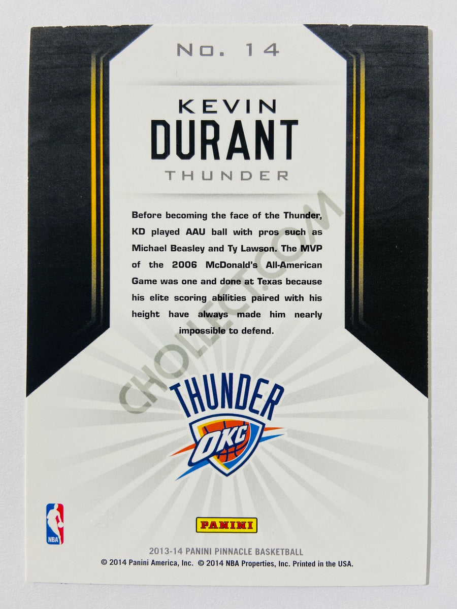 Kevin Durant - Oklahoma City Thunder 2013-14 Panini Pinnacle The Naturals Artist Proof #14