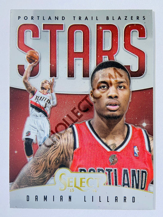 Damian Lillard - Portland Trail Blazers 2013-14 Panini Select Stars #6