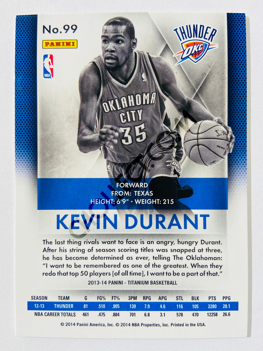 Kevin Durant - Oklahoma City Thunder 2013-14 Panini Titanium #99