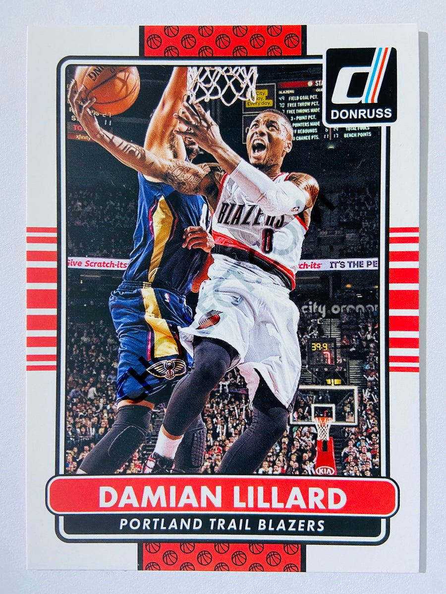 Damian Lillard - Portland Trail Blazers 2014-15 Panini Donruss #129