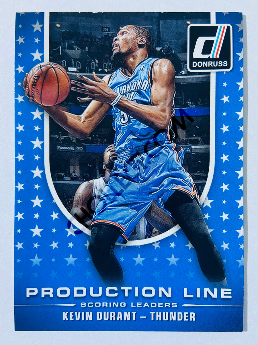 Kevin Durant - Oklahoma City Thunder 2014-15 Panini Donruss Production Line Scoring Leaders #1