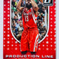 James Harden - Houston Rockets 2014-15 Panini Donruss Production Line #5