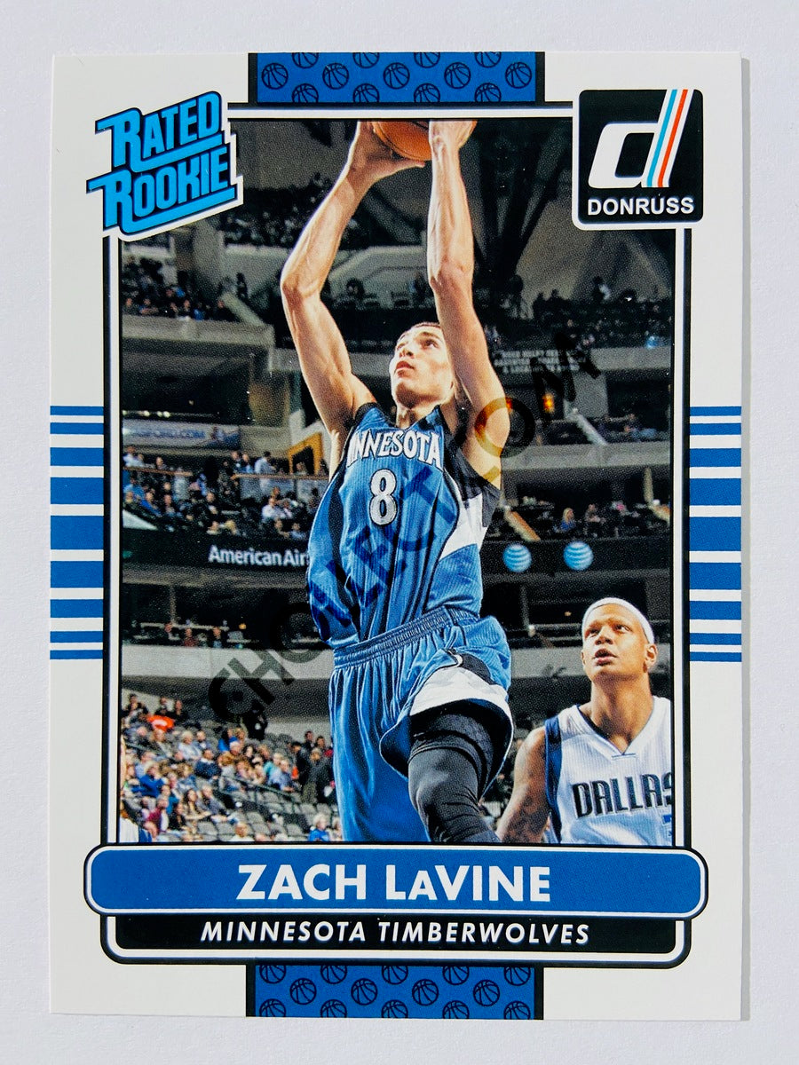 Zach Lavine - Minnesota Timberwolves 2014-15 Panini Donruss Rated Rookie #221