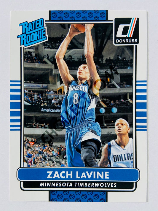 Zach Lavine - Minnesota Timberwolves 2014-15 Panini Donruss Rated Rookie #221