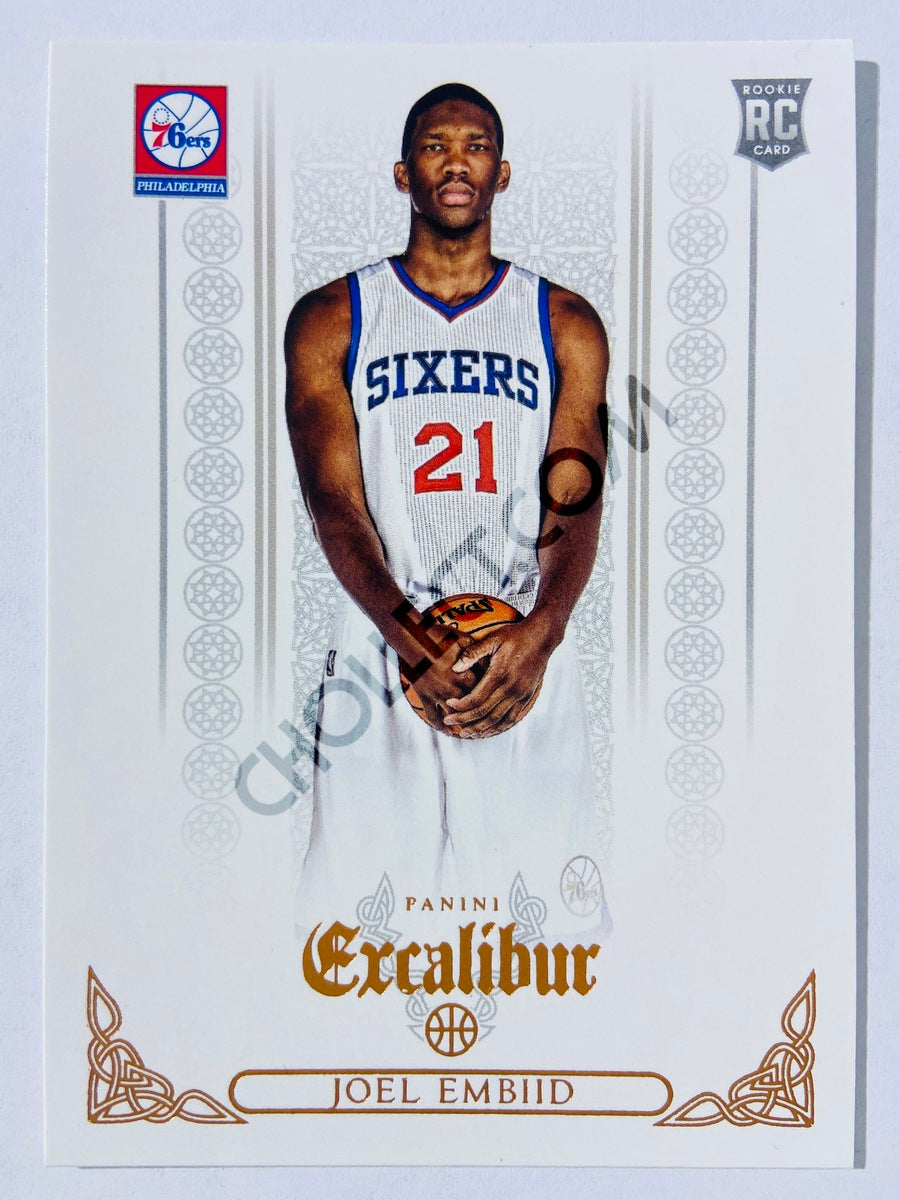 Joel Embiid - Philadelphia 76ers 2014-15 Panini Excalibur RC Rookie #178