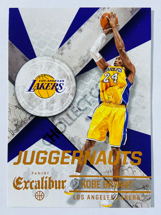 Kobe Bryant - Los Angeles Lakers 2014-15 Panini Excalibur Juggernauts #15