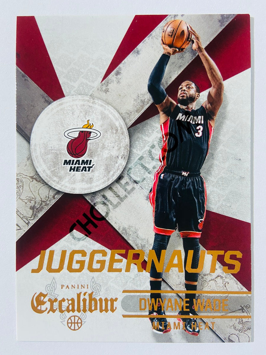 Dwyane Wade - Miami Heat 2014-15 Panini Excalibur Juggernauts #17